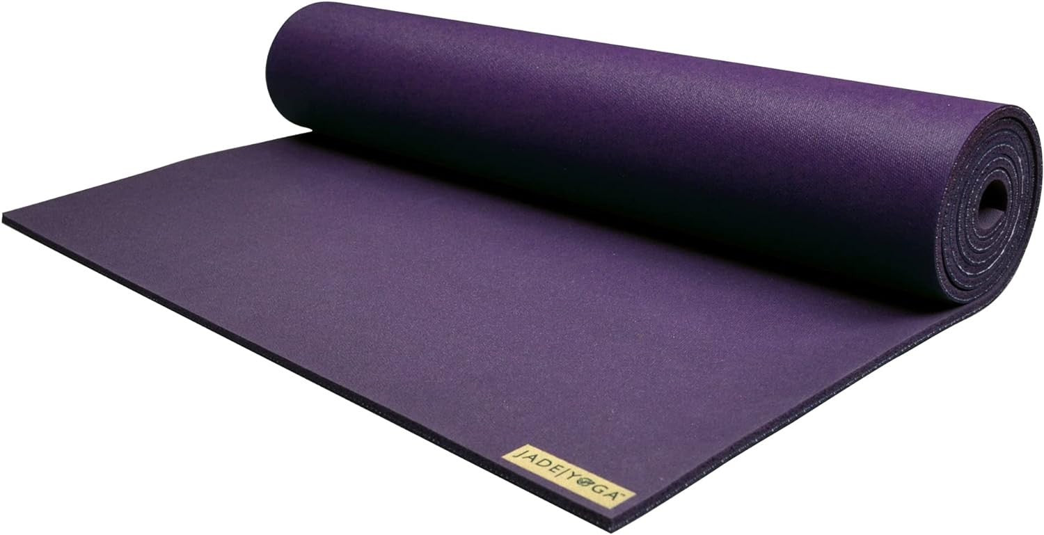 Yoga - Fusion Extra Wide Yoga Mat, Purple, 80'